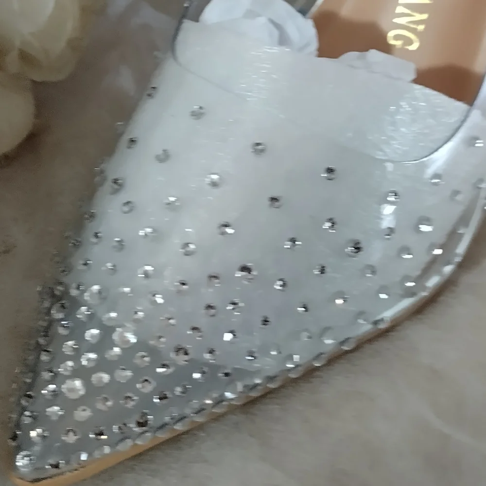 Bling Rhinestone PV Pumps - Picture 2 of 6